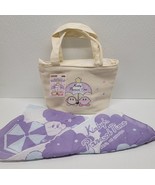 Kirby Parasol Time Reusable Lunchbag Tote And Scarf Kirby&#39;s Dream Land - $39.50