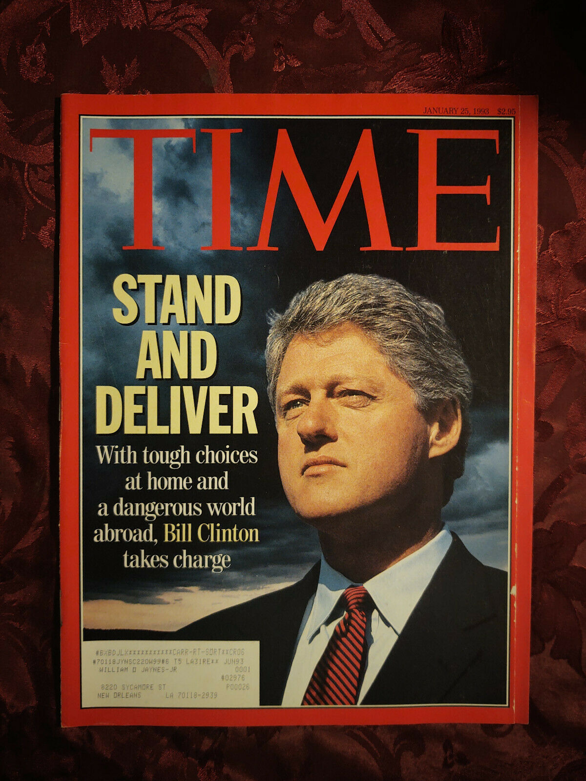 Primary image for TIME Magazine January 25 1993 Bill Clinton Balkans Anita Roddick