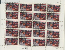 Bear Bryant 20 x 32 cent U.S. Postage Stamps 1997 - £11.75 GBP