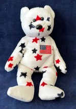 Glory Bear, Beanie Baby Collection, Ty Inc., 1998, 8 x 6.5 x 3&quot; - $10.97
