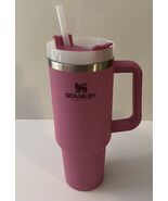 Stanley 40 oz  Travel Water Tumbler Bottle Medium Pink Excellent&amp;Clean C... - $41.54