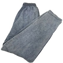 Vtg 80s 90s jeans high waist elastic acid wash mom 9/10 street wear USA ... - £18.65 GBP
