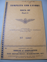 1943 WW2 Navy Aeronautics templates and Layout Booklet 16 - $460.95 MXN