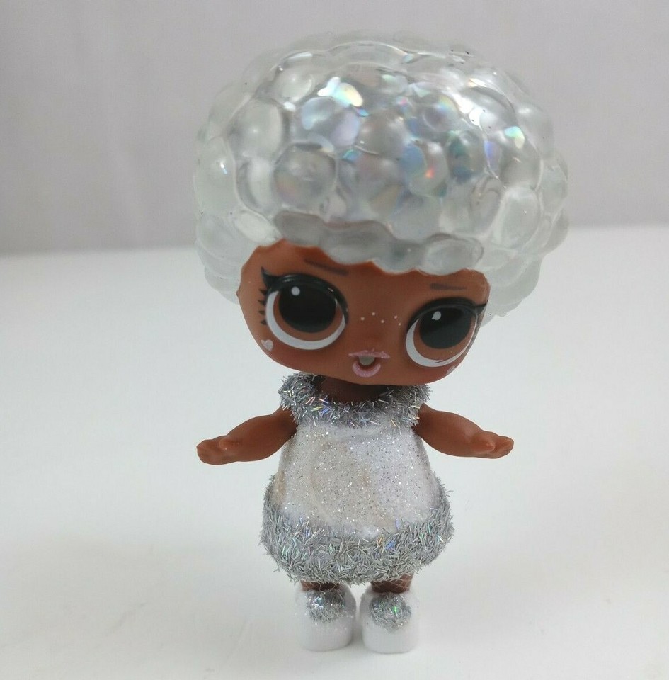 LOL Surprise Doll Glitter Globe Winter Disco Series Bashful Q.T. W/ Acce... - $14.84