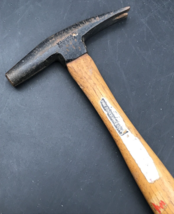 VTG Vaughan Tack Claw Hammer Upholstery Leatherwork Hand Tool USA 11&quot; Long - £14.53 GBP