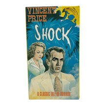 Shock VHS 1985 Vincent Price A Classic Tale Of Horror Brand New Sealed vintage - £10.48 GBP