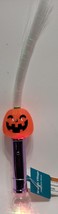 Spooky Village Halloween Light Up Fiber Optic Pumpkin Wand 3+ - $344.75 MXN