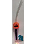 Spooky Village Halloween Light Up Fiber Optic Pumpkin Wand 3+ - $26.38 CAD
