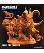 3D Printed Papsikels Xeno Triceratops 28mm 32mm - $707.24 MXN+