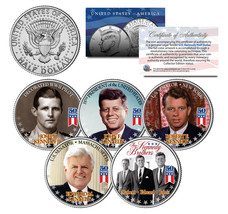 Kennedy Brothers John Robert Ted Joe 2014 Anniversary Jfk Half Dollar 5-Coin Set - £18.64 GBP