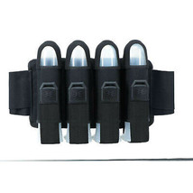 New Empire Paintball Omega 4 Pod Harness / Pack - Solid Black - $28.95