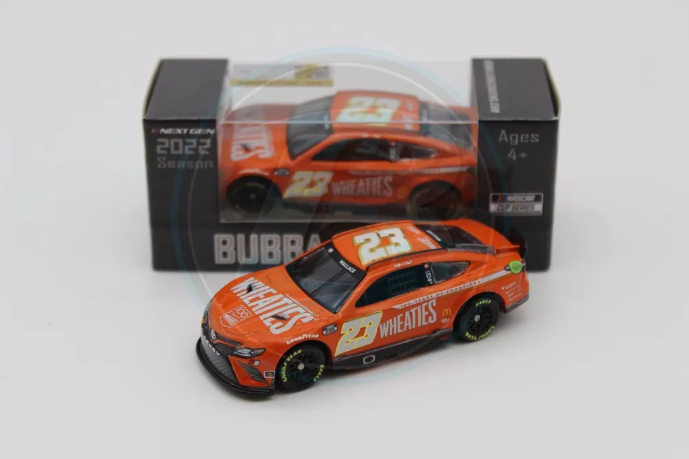 2022 Darrell Bubba Wallace Jr #23 Wheaties 1:64 - £12.74 GBP