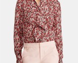Lauren Ralph Lauren Petite Crepe TOQUIE-Long Sleeve Shirt Size PXS $99 - $34.99