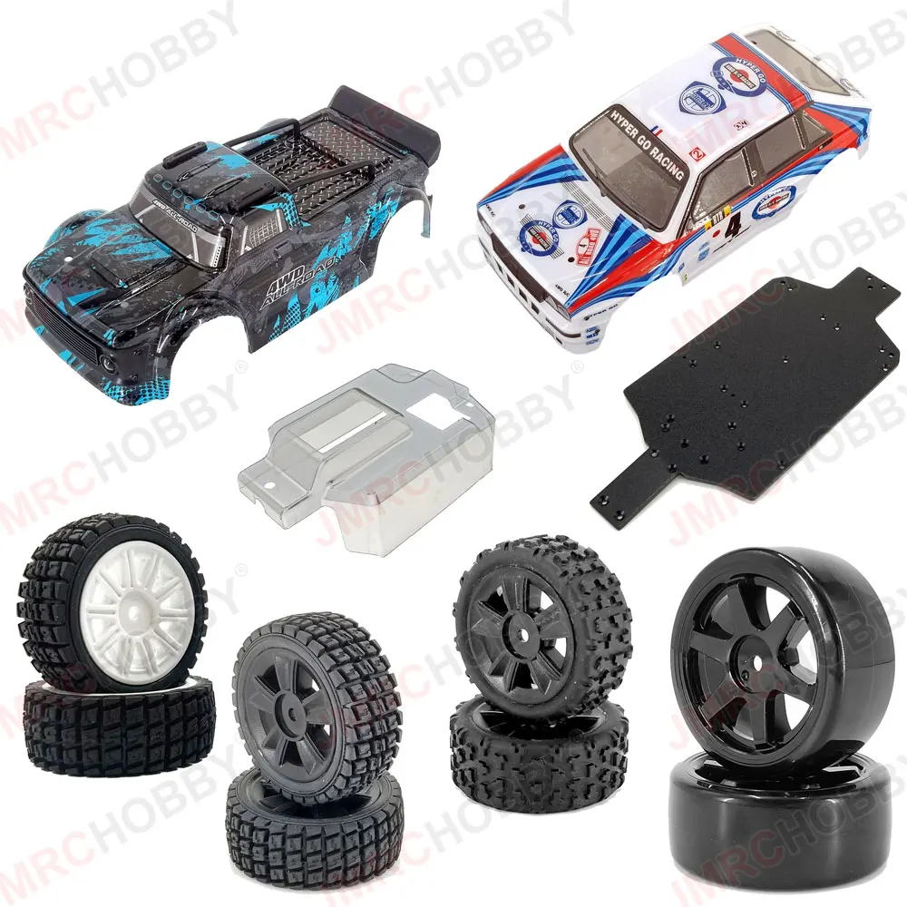 Er go 14301 14302 accessories metal chassis body shell drift wheel rubber on road tires thumb200