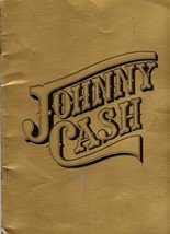 VINTAGE 1975 Johnny Cash Souvenir Concert Program - £27.14 GBP