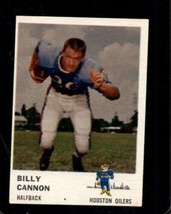 1961 FLEER #171 BILLY CANNON EXMT OILERS *X105659 - £17.21 GBP