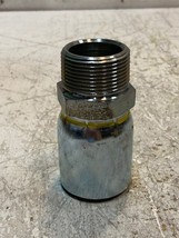 Crimp Hose Fitting 3-7/8&quot; Tall 31mm Bore 45mm Hex OD 51mm OD 26mm Smalle... - $27.07