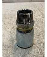 Crimp Hose Fitting 3-7/8&quot; Tall 31mm Bore 45mm Hex OD 51mm OD 26mm Smalle... - $37.30 CAD