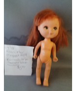 1978 Fran Mar Moppet Doll Dark Hair 5 1/2&quot;  - $6.79 CAD