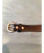 STYLE COMPANY GENUINE LEATHER (ECHT LEDER) BLACK BELT MENS SIZE 40 - €21,43 EUR