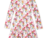 NWT The Childrens Place Unicorn Girls Long Sleeve Skater Dress Size 14 - $8.99