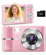 Digital Camera, Cameras for Kids, UHD 4K Point and Shoot Digital Cameras - €24,62 EUR Digital Camera, Cameras for Kids, UHD 4K Point and Shoot Digital Cameras - €24,62 EUR