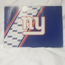 New York Giants Team Logo Tempered Glass Cutting Board - £7.76 GBP