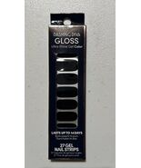 Dashing Diva Gloss *Navy Noir* Gel Nail Strips Ultra Shine 27ct - $8.90