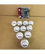 Lot of 10 - Atlanta Braves MLB Baseball Team Rawlings Logo Golf Balls &amp; ... - $82.04 CAD