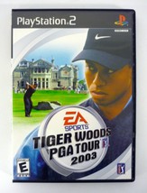 Tiger Woods PGA Tour 2003 Authentic Sony PlayStation 2 PS2 Game 2002 - £4.66 GBP