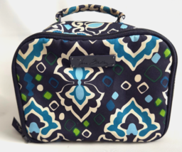 Vera Bradley Blue Insulated Lunch Box Bag Used - £13.90 GBP