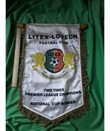 Sport Pennant Flag Football Soccer PFC Litex Lovech 2x Premier League Ch... - £50.44 GBP