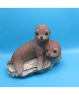Homeco Seal Pups Figurine - HomeCo 1981 - Masterpiece Porcelain 20A - $4.95