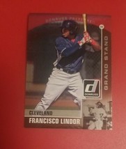 2015 Donruss Preferred Grand Stand Francisco Lindor ROOKIE RC #36 Indians  - £2.35 GBP