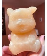 Yellow Calcite Pikachu Carving- Healing Crystals - $62.00