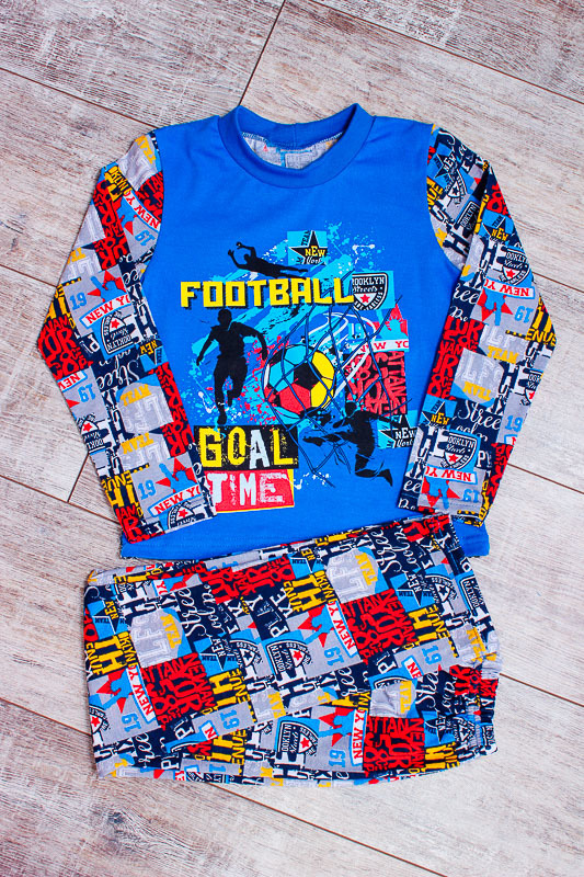 Pajama Set (boys), Any season,  Nosi svoe 6076-002-33-4 (futbol-synij) - $29.59+