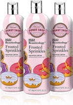 3 Pack Baylis &amp; Harding Beauticology Frosted Sprinkles Donut Shop Shower... - $20.98 CAD