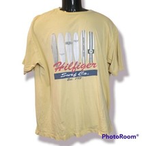 Vintage Tommy Hilfiger Surfboards Yellow T-Shirt Sz XL - $20.78