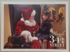 Miracle on 34th Street Lithograph 2022 Disney Movie Club Exclusive NEW - $19.99