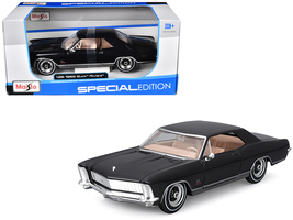 1965 Buick Riviera Gran Sport Black Metallic &quot;Special Edition&quot; Series 1/26 Dieca - £31.61 GBP