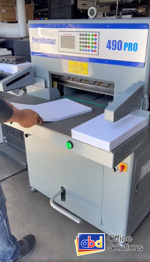 Duplo DocuCutter 490 Pro Hydraulic Paper Cutter - $6,435.00