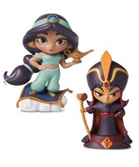 Jasmine and Jafar Vinyl Figurine Set by Stacey Aoyama Disney Designer Sh... - $43.55