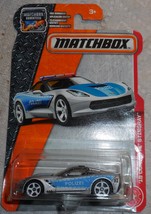  Matchbox 2017 "'15 Corvette Stingray" Grey & Blue #64/125 Mint On Sealed Card - £2.35 GBP