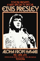 Elvis Presley 1973 NBC Special &quot;Aloha From Hawaii&quot; 20 x 30 Reprint Poster - $45.00