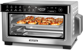 Toaster Oven Digital Air Fryer - Convection Mode, Stainless Steel - $130.22