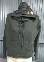 Betsey Johnson Floral Hood XS Hooded Sweatshirt Hoodie  - £12.46 GBP