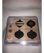 Stampin&#39; Up! Stamp Set Delightful Decorations 7 Stamps Christmas - $286.50 MXN