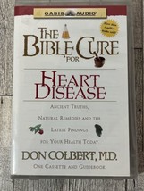 The Bible Cure For Heart Disease Audio Book Cassette Don Colbert MD Audio - £4.87 GBP