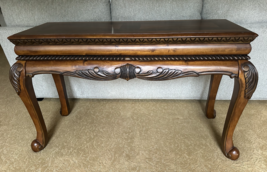 Console Table/Sofa Table Wooden Hand Carved - £113.01 GBP