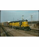 Railroad Slide Chicago &amp; NorthWestern CNW 6632 EMD SD18M Proviso ILL 12-93 - $24.95